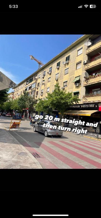 City Center Apartment Kafe Flora تيرانا المظهر الخارجي الصورة