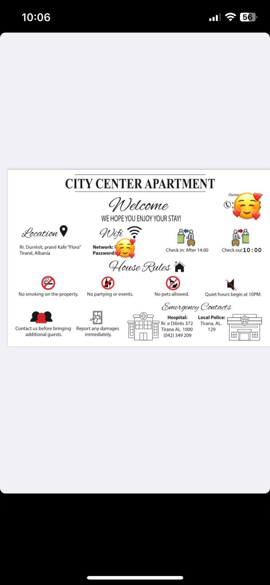 City Center Apartment Kafe Flora تيرانا المظهر الخارجي الصورة